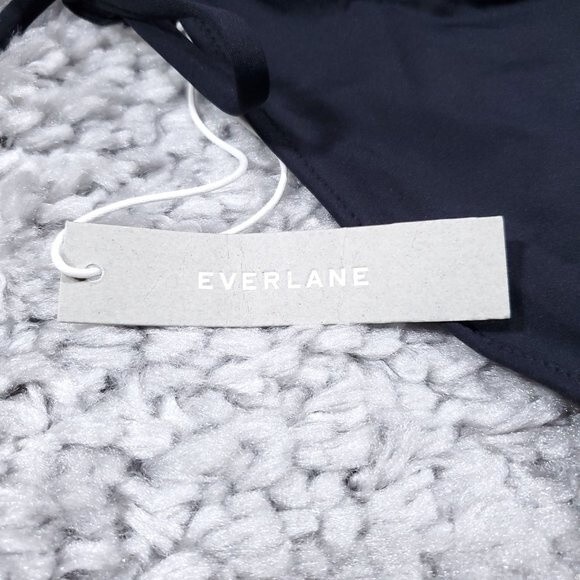 Everlane ReNew The String Bikini Bottom Black Women's Size XXS NWT Sustainable - Picture 3 of 6